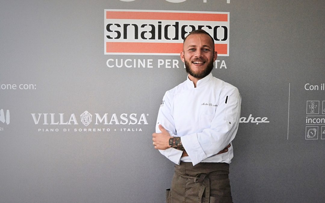 Ristorante Livello 1 e lo chef Mirko di Mattia al Taste of Rome.